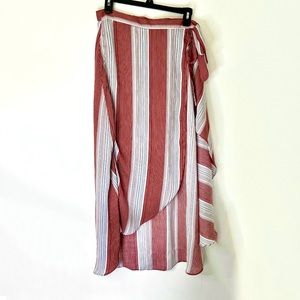 Womens Striped Skirt